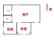 崆峒|百兴国贸2室1厅1卫出租|买房租房佣金全返