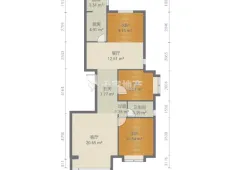 路北|石油家园3室2厅2卫出租|买房租房佣金全返