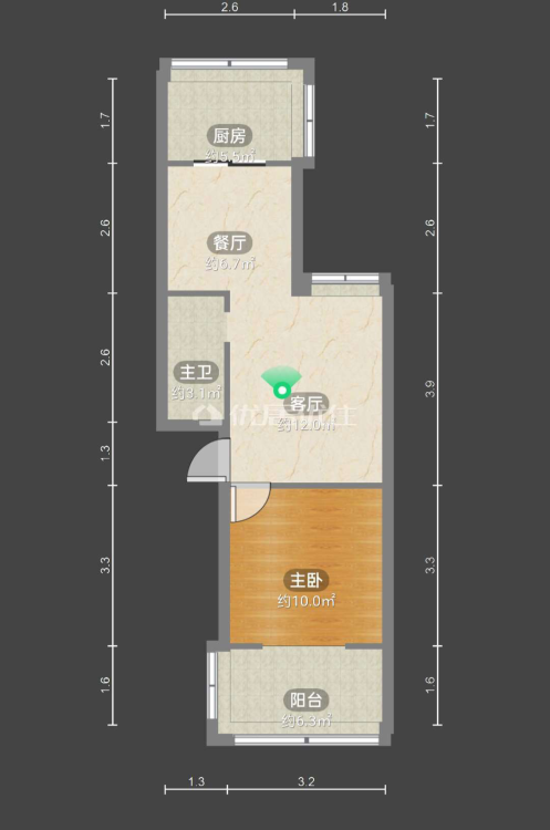南亚风情园 附件和正巷小区 1室2厅1卫 47平 精装修-和正巷小区租房