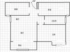 洛龙|奥体花城2室2厅1卫出租|买房租房佣金全返