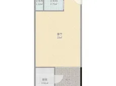 鱼峰|旭辉江来1室0厅1卫出租|买房租房佣金全返