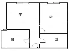 小店|恒大未来城1室1厅1卫出租|买房租房佣金全返