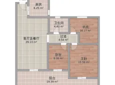 广德|上海花园洋房3室2厅2卫出租|买房租房佣金全返
