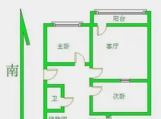 华龙|登峰小区2室1厅1卫出租|买房租房佣金全返