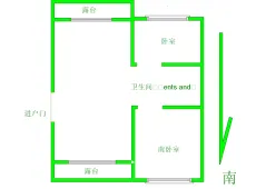 沈北新区|太湖国际花园2室1厅1卫出租|买房租房佣金全返