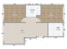 阜新县|金贵家园2室1厅1卫出租|买房租房佣金全返