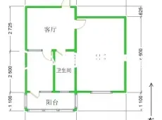 开发区|天山银河广场1室1厅1卫出租|买房租房佣金全返