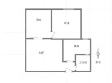 江北|琼海花园1室1厅1卫出租|买房租房佣金全返