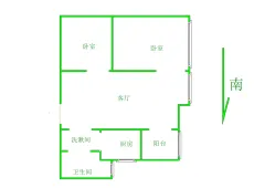 老城|水岸国际2室1厅1卫出租|买房租房佣金全返