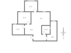 渝北|居易天城3室2厅1卫出租|买房租房佣金全返