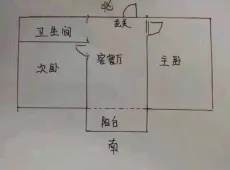 海州|财政局住宅1室1厅1卫出租|买房租房佣金全返