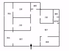 岳阳楼|电信花园3室2厅2卫出租|买房租房佣金全返