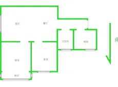 涧西|遇驾花园2室2厅1卫出租|买房租房佣金全返