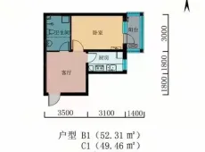 东湖宾馆|徐家巷小区1室1厅1卫出租|买房租房佣金全返