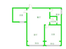 宛城|美丽之都2室2厅2卫出租|买房租房佣金全返