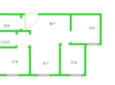 长清|山东高速绿城兰园3室2厅1卫出租|买房租房佣金全返