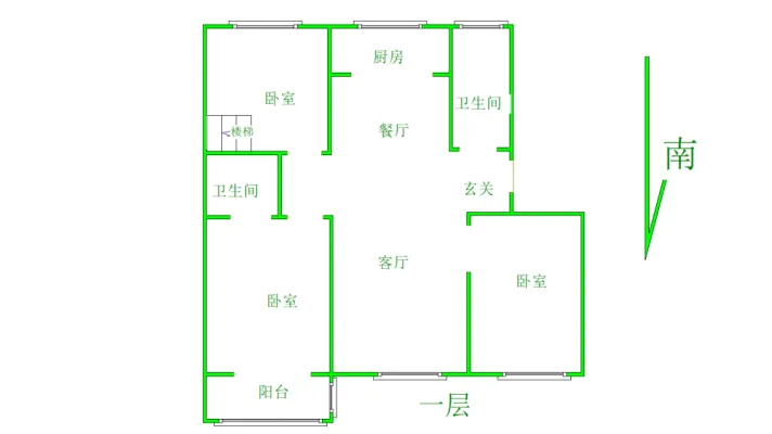 急租 王府井 中心医院升龙旁 政达甘泉园 精装大3室拎包入住