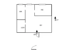 崆峒|德盛名居1室0厅1卫出租|买房租房佣金全返