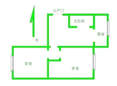 铁西|308大院2室1厅1卫出租|买房租房佣金全返