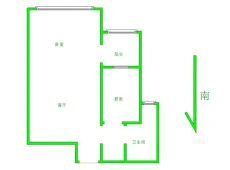 涧西|建业华阳峰渡1室1厅1卫出租|买房租房佣金全返