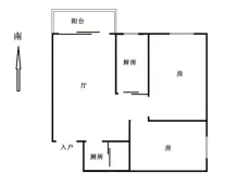 越秀|恤孤院路小区2室1厅1卫出租|买房租房佣金全返