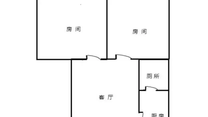 天胜村 精装南向大两房 近越秀省室和地铁站 家私家电齐