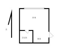 铁西|青年居易1室1厅1卫出租|买房租房佣金全返