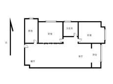 北城新区|红星国际广场2室1厅1卫出租|买房租房佣金全返