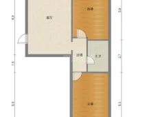 东湖宾馆|飞天家园B区2室1厅1卫出租|买房租房佣金全返