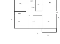 田家庵|梅园小区3室2厅1卫出租|买房租房佣金全返