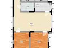 城区|魏都新城C区2室1厅1卫出租|买房租房佣金全返