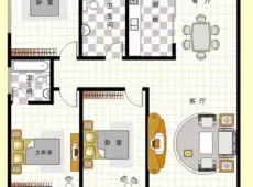 海拉尔|康居小区3室1厅2卫出租|买房租房佣金全返