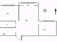 龙子湖|红塔东方家园2室2厅1卫出租|买房租房佣金全返