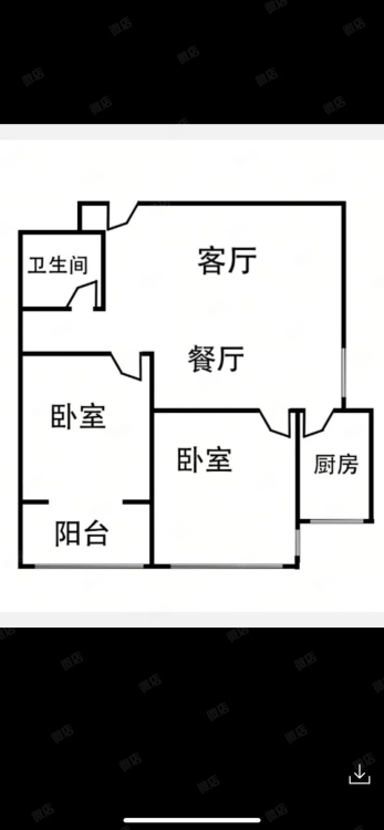 两室三楼家具家电齐全，拎包入住图片真实有钥匙随时看房-万通盛世馨园租房