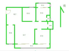 涧西|春华朗城3室2厅2卫出租|买房租房佣金全返