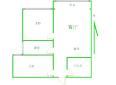 八一广场|世纪嘉园2室2厅1卫出租|买房租房佣金全返