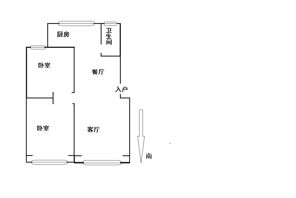 急租 急租 西大街头牌楼  双空调 有钥匙  随时看房-头牌楼小区租房