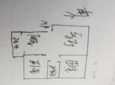 青山|当代左岸绿洲2室1厅1卫出租|买房租房佣金全返