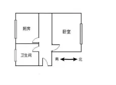 东湖宾馆|司法局家属院1室1厅1卫出租|买房租房佣金全返