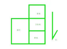 细河|居园小区2室1厅1卫出租|买房租房佣金全返