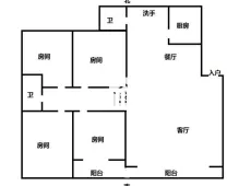 岳阳楼|红盾新村3室2厅2卫出租|买房租房佣金全返