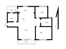 迎江|碧桂园山水云间2室2厅1卫出租|买房租房佣金全返