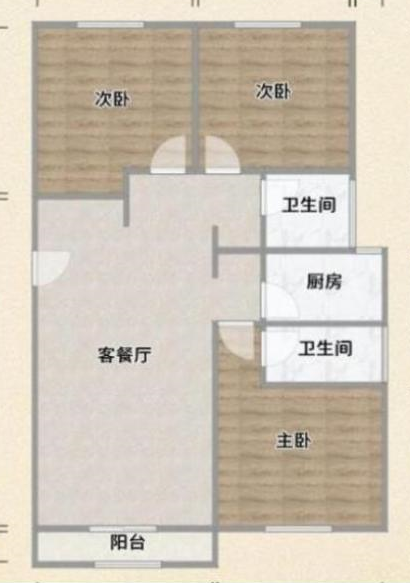 富力湾 3室2厅2卫 精装修 132平 电梯房-富力湾租房