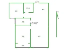 市中|他山花园2室2厅1卫出租|买房租房佣金全返