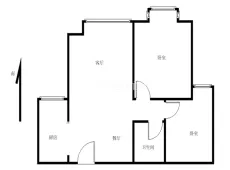 赛罕|新希望家园东区2室1厅1卫出租|买房租房佣金全返