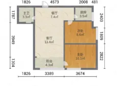 晋江|千聪华庭2室2厅1卫出租|买房租房佣金全返