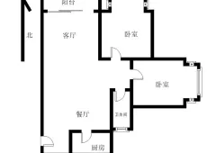 康域园绿洲2室1厅1卫出租|买房租房佣金全返