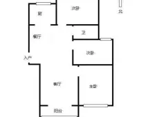 河东|嘉隆花园3室2厅1卫出租|买房租房佣金全返