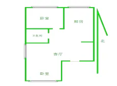 新城|源海楼2室1厅1卫出租|买房租房佣金全返