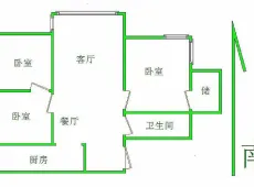 赛罕|陶然巷3室2厅1卫出租|买房租房佣金全返